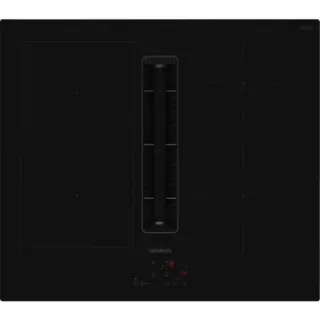 Siemens ED611BGA7, Autarkes Kochfeld (schwarz, 60 cm, mit integriertem Dunstabzug)