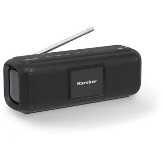 Karcher DAB Go, Radio (schwarz, DAB+, UKW, Bluetooth, Akku)