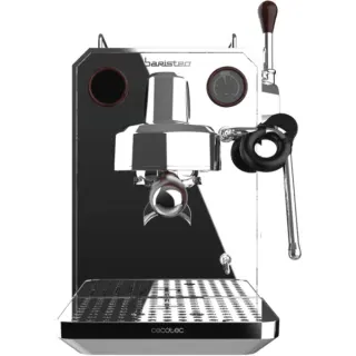 Cecotec Baristeo Intima Siebträgermaschine, Espressomaschine (silber/edelstahl, Thermoblock)