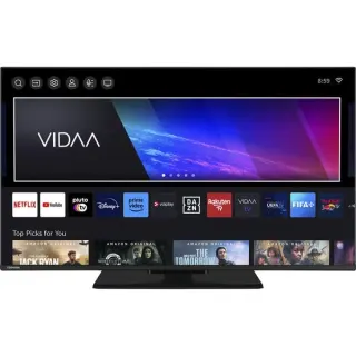 Toshiba 40QV3F63DAZ, QLED-Fernseher (100 cm (40 Zoll), schwarz)