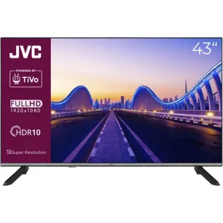 JVC LT-43VF7555, LED-Fernseher (108 cm (43 Zoll), schwarz, FullHD, Triple Tuner, TiVo)
