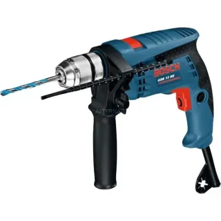 Bosch Professional Schlagbohrmaschine GSB 13 RE Professional (blau/schwarz, 600 Watt)