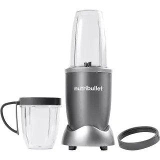 nutribullet Original Standmixer NB606DG (silber/grau, 600 Watt, 0,7 Liter & 0,525 Liter)