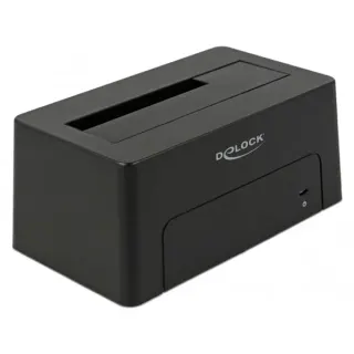 DeLOCK USB-C Dockingstation (schwarz, USB-C, HDD, SSD)