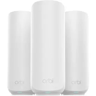 Netgear Orbi 370 Serie Dual-Band WiFi 7 Mesh 3er Pack, Access Point (weiß, 3 Access Points)