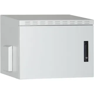 Digitus Wandgehäuse IP55 - zur Anwendung im Außenbereich - 600x600 mm (BxT), IT-Schrank (hellgrau, 16 Höheneinheiten)