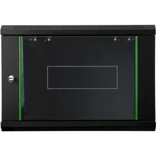 Digitus Wandgehäuse Dynamic Basic Serie - 600x450 mm (BxT), IT-Schrank (schwarz, 9 Höheneinheiten)
