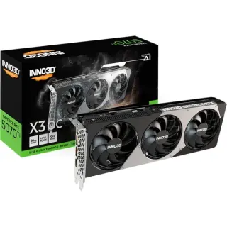 INNO3D GeForce RTX 5070 Ti X3 OC, Grafikkarte (DLSS 5, 3x DisplayPort, 1x HDMI 2.1)