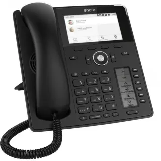 snom D785, VoIP-Telefon (schwarz, Bluetooth, PoE)