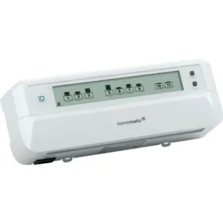 Homematic IP Smart Home Fußbodenheizaktor (HmIP-FALMOT-C12), Steuereinheit (weiß, 12fach, motorisch)