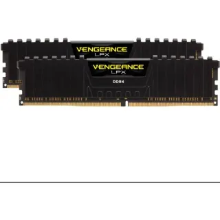 Corsair DIMM 32 GB DDR4-3200 (2x 16 GB) Dual-Kit, Arbeitsspeicher (schwarz, CMK32GX4M2E3200C16, Vengeance LPX, INTEL XMP)