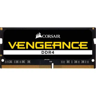 Corsair SO-DIMM 16 GB DDR4-2666 , Arbeitsspeicher (schwarz, CMSX16GX4M1A2666C18, Vengeance)