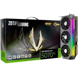ZOTAC GeForce RTX 5070 Ti AMP Extreme INFINITY, Grafikkarte (DLSS 5, 3x DisplayPort, 1x HDMI 2.1)