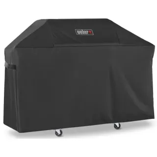 Weber Premium Abdeckhaube, Schutzhaube (schwarz, Weber Genesis EPX/SX/EX/E/S 335, 325s, 300)