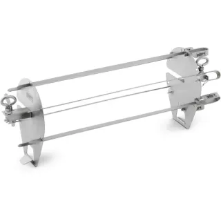 Weber CRAFTED Spieße-Set 7685 für Drehspieße​ (edelstahl)