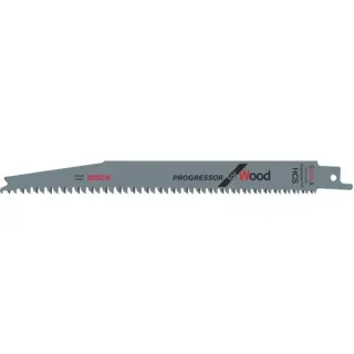 Bosch Professional Säbelsägeblatt S 2345 X Progressor for Wood, 100 Stück (Länge 200mm)