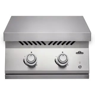 Napoleon 700-Einbau Power-Wokbrenner, Gaskocher (edelstahl, mit Edelstahl-Deckel)