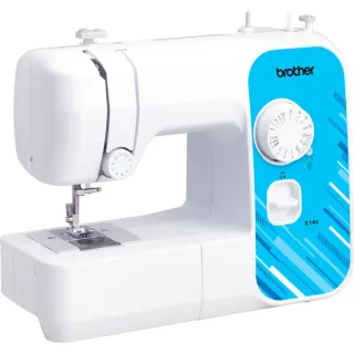 Brother Mechanische Nähmaschine X14S (weiß/hellblau)