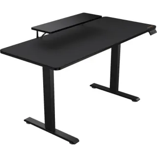Cougar Gaming-Tisch E-Star 140 (schwarz, 140 x 60cm, mit Monitorständer)