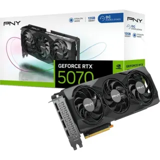 PNY GeForce RTX 5070 OC, Grafikkarte (DLSS 5, 3x DisplayPort, 1x HDMI 2.1)