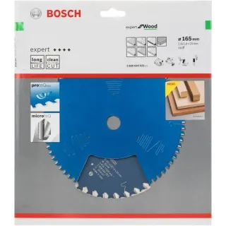 Bosch Professional EXPERT Wood Kreissägeblatt, Ø 165mm, 36Z (Bohrung 20mm, für Handkreissägen)