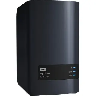 WD My Cloud EX2 Ultra 16 TB, NAS (schwarz, WDBVBZ0160JCH)