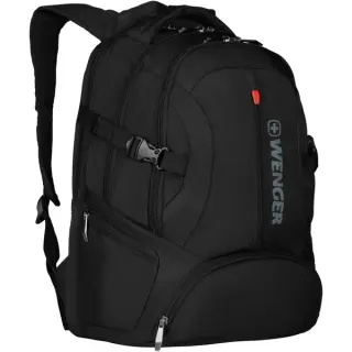 Wenger Transit Deluxe, Rucksack (schwarz, bis 16")