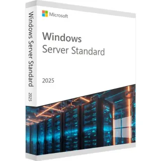 Microsoft Windows Server 2025 Standard 16 Core, Betriebssystem-Software (DVD-ROM, DVD)
