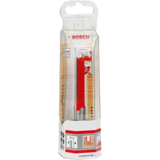 Bosch Professional Nutfräser Expert for Wood, Ø 12mm, Arbeitslänge 50,5mm (Schaft Ø 12mm, zweischneidig)