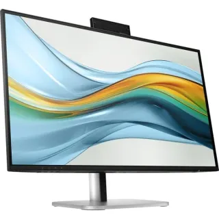 HP 527pm Konferenzmonitor, LED-Monitor (68.6 cm (27 Zoll), schwarz/silber, QHD, IPS, Daisy Chaining, Webcam, KVM, USB-C, 100Hz Panel)