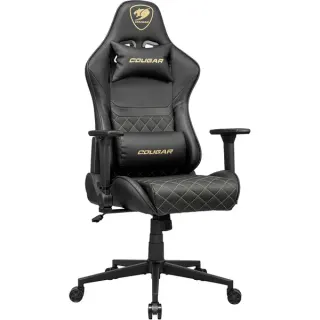 Cougar Gaming-Stuhl Armor One V2 Gold (schwarz/gold)