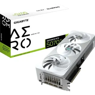 GIGABYTE GeForce RTX 5070 Ti AERO OC 16G, Grafikkarte (DLSS 5, 3x DisplayPort, 1x HDMI 2.1)