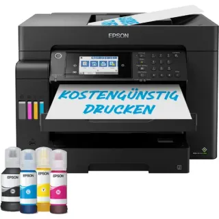 Epson EcoTank ET-16650, Multifunktionsdrucker (schwarz, USB, WLAN, Scan, Kopie, Fax, Duplex (Druck), Duplex (Scan))