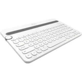 Logitech K480 Bluetooth Multi-Device KB, Tastatur (weiß, DE-Layout)