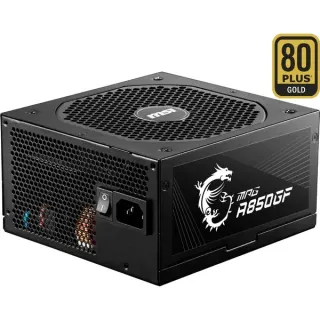 MSI MPG A850GF 850W, PC-Netzteil (schwarz, 6x PCIe, Kabel-Management, 850 Watt)