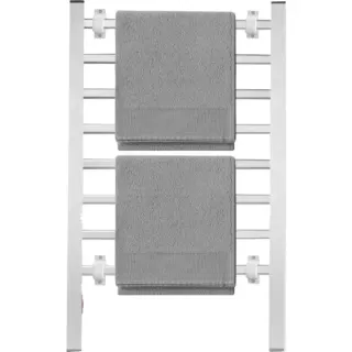 ProfiCare Elektrischer Handtuchwärmer PC-EHW 3115, Radiator (silber, 125 Watt, Wandmontage oder freistehend)