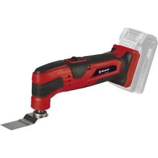 EINHELL Power X-Change Akku-Multifunktions-Werkzeug TC-MG 18 Li-Solo, 18Volt (rot/schwarz, ohne Akku und Ladegerät, inkl. Zubehör)