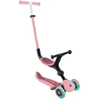 GLOBBER Go-Up Active Lights, Scooter (rosa/beere)