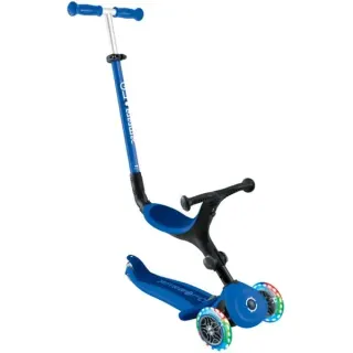 GLOBBER Go-Up Active Lights, Scooter (blau/dunkelblau)