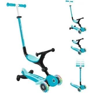 GLOBBER Go-Up Active Lights 360, Scooter (blau)