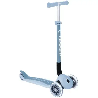 GLOBBER Primo Foldable Plus Lights Eco, Scooter (hellblau)