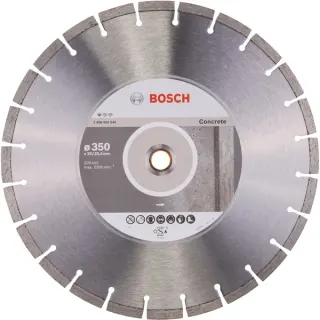 Bosch Professional Diamanttrennscheibe Standard for Concrete, Ø 350mm (Bohrung 25,4mm)
