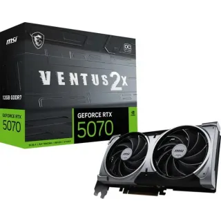 MSI GeForce RTX 5070 12G VENTUS 2X OC, Grafikkarte (DLSS 5, 3x DisplayPort, 1x HDMI 2.1)
