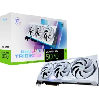 MSI GeForce RTX 5070 12G GAMING TRIO OC WHITE, Grafikkarte (weiß, DLSS 5, 3x DisplayPort, 1x HDMI 2.1)