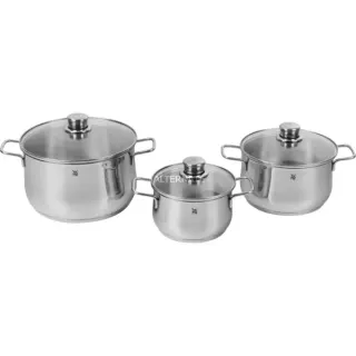 WMF Topf-Set Diadem Plus, 3-teilig (edelstahl)
