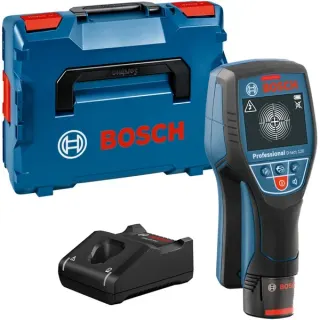 Bosch Professional PRO Akku-Wallscanner D-tect 120 Professional, 12Volt, Ortungsgerät (blau/schwarz, Li-Ionen-Akku 2,0 Ah, in L-BOXX 136)