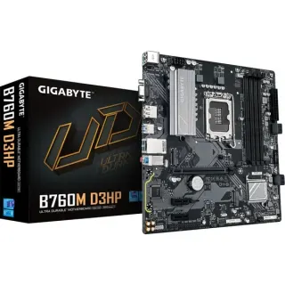 GIGABYTE B760M D3HP, Mainboard (schwarz/grau)