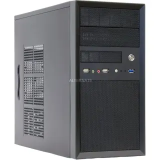 Chieftec CT-01B, Tower-Gehäuse (schwarz, Retail)