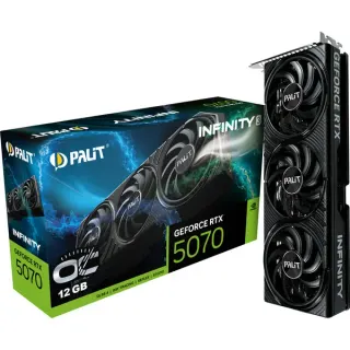 Palit GeForce RTX 5070 Infinity 3 OC, Grafikkarte (DLSS 5, 3x DisplayPort, 1x HDMI 2.1)