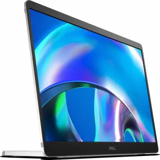 Dell P1425, LED-Monitor (35.6 cm (14 Zoll), silber/schwarz, WUXGA, IPS, tragbar, USB-C)
